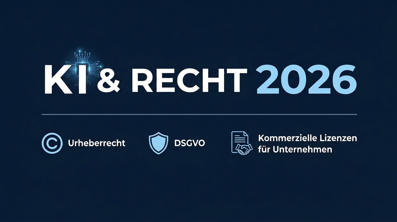 KI & Recht 2026 Urheberrecht DSGVO